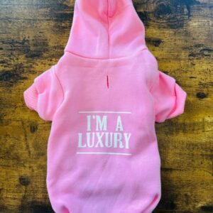 IM A LUXURY PINK HOODIE