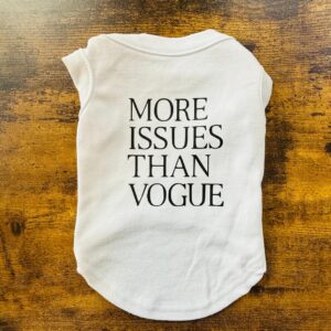 MORE ISSUES THAN VOGUE PLAIN