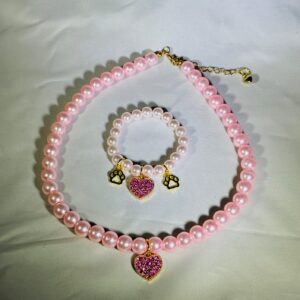 PINK PEARL MATCHING MOMMY & ME BRACELET