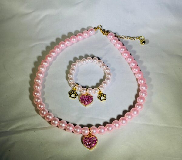 PINK PEARL MATCHING MOMMY & ME BRACELET